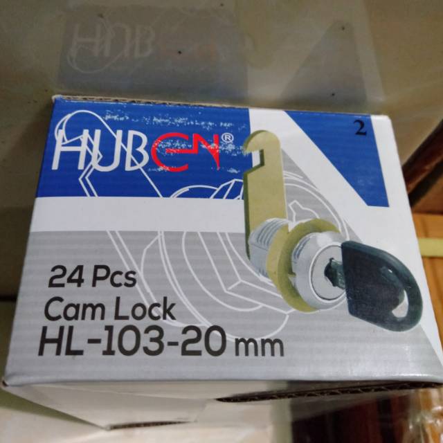 Kunci loker huben 20mm