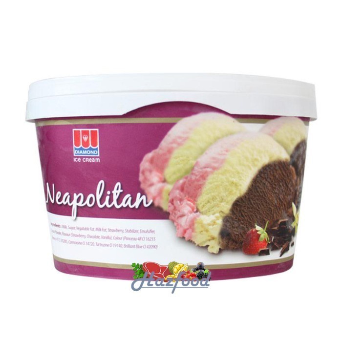 

DIAMOND ICE CREAM REGULAR NEAPOLITAN 700 ML