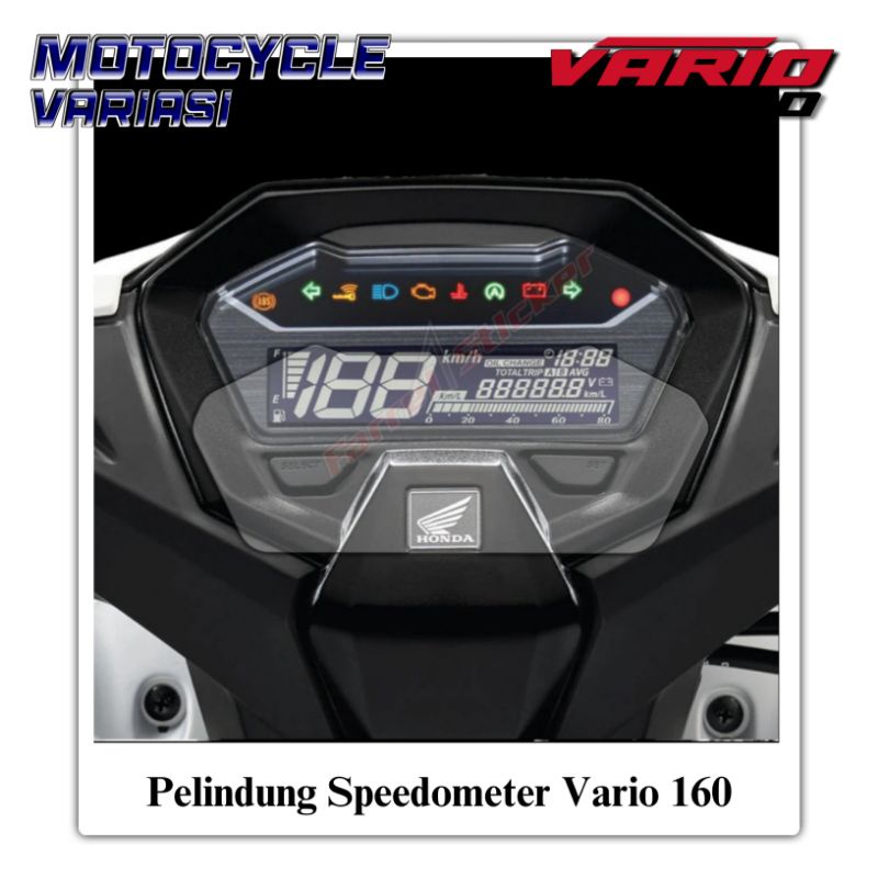 Stiker Pelindung Speedometer Vario 160 / 150 / 125 Stiker Anti Gores Speedometer Vario 160