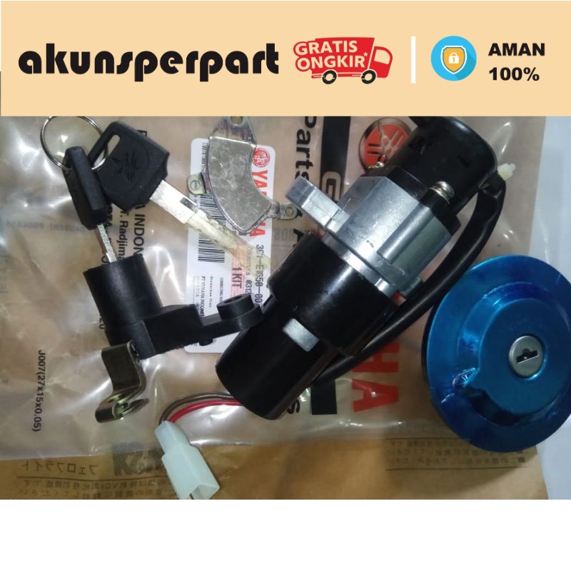 kunci kontak yamaha vixion old 3ci plus komplit