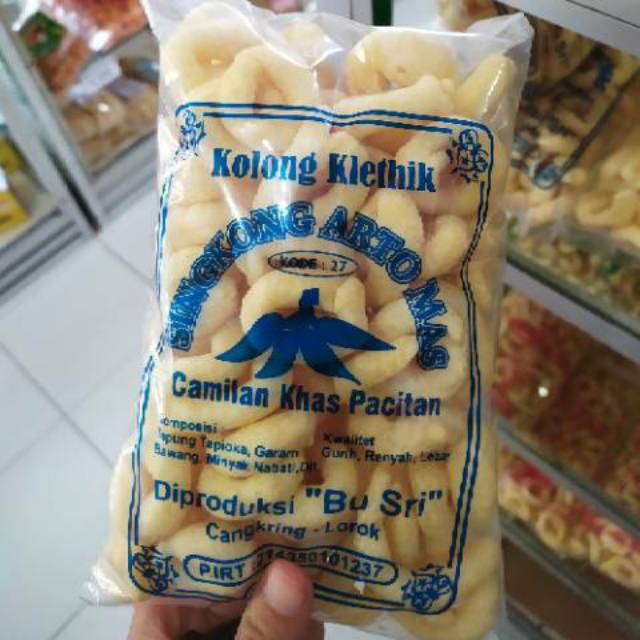 

Kolong klethik pacitan