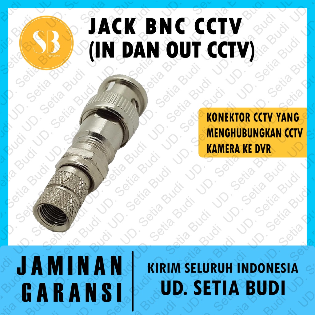 JACK BNC CCTV (In dan Out CCTV)