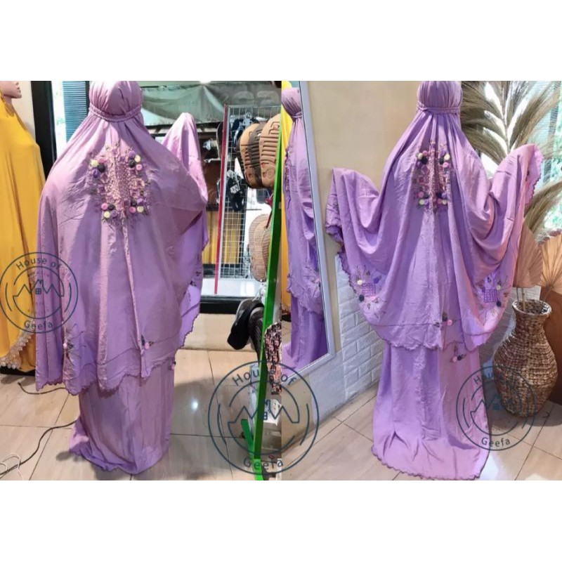 House of Geefa - Mukena Dewasa Putusan Terbaru 2021 Adem - Mukenah Dewasa Putusan - Mukena Remaja