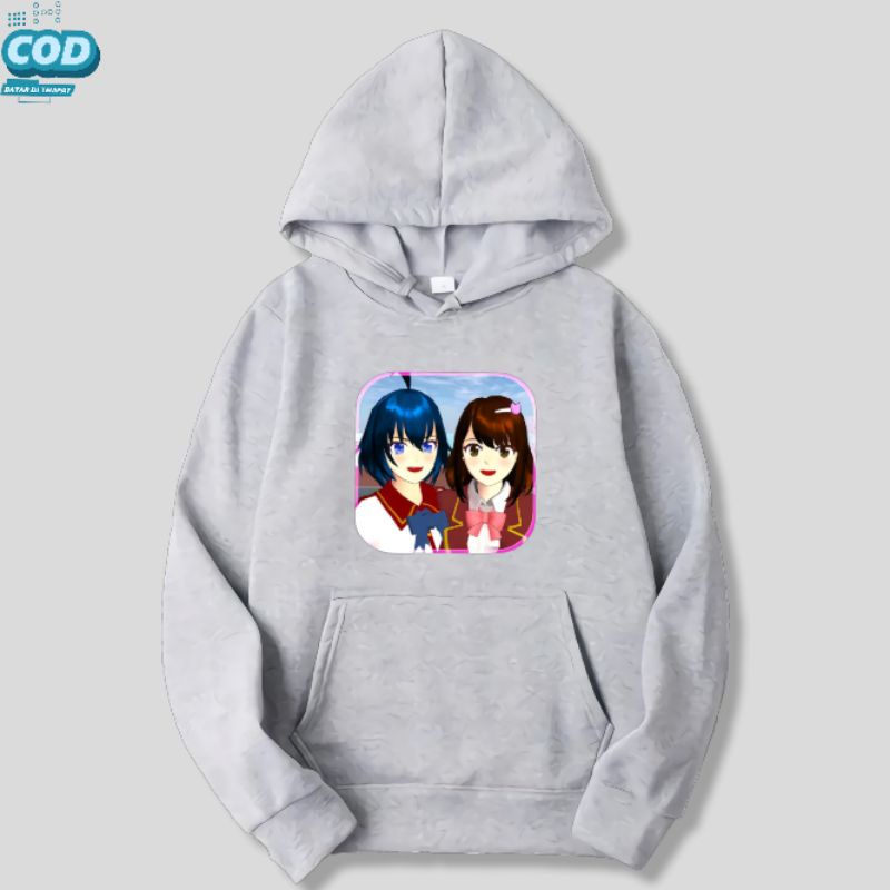 JAKET SWEATER HOODIE ANAK GAME SAKURA SCHOOL SIMULATOR LAKI-LAKI PEREMPUAN COWOK CEWEK UMUR 2-14 TAHUN TERMURAH NYACAKA PRODUCK