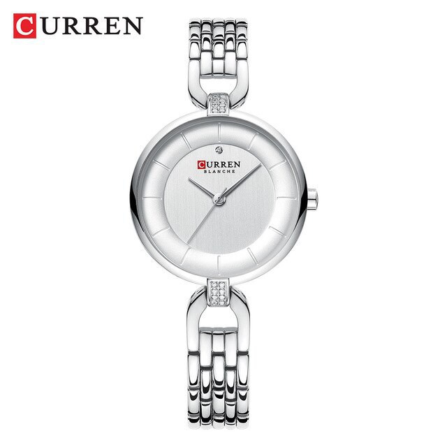 CURREN 9052 Jam Tangan Wanita Analog Stainless Steel WATCHKITE WKOS