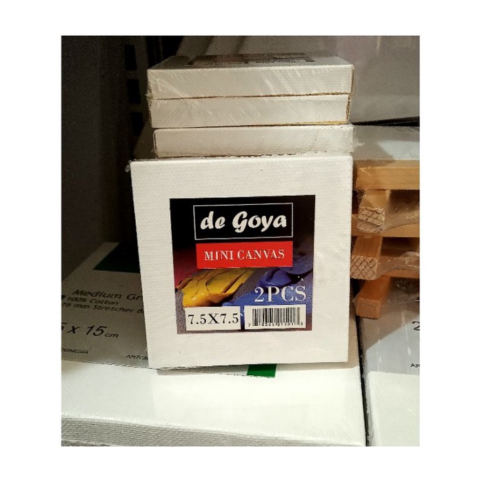 

De goya 2pcs Mini Canvas 300g 7,5x7, 5cm