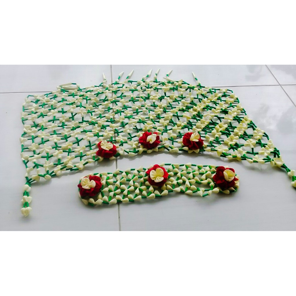 Set Melati Ronce Siraman/ Set Melati Siraman Imitasi/Melati Siraman/ Ronce Melati Siraman