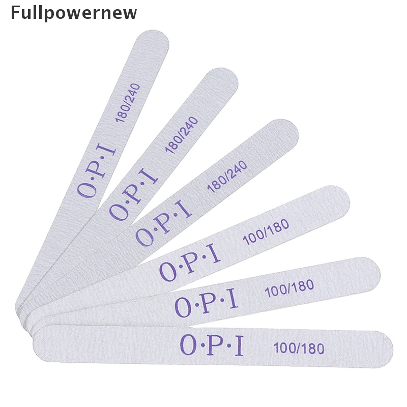 [FULL] 10Pcs  Nail File Thick Double Side Nail Art Sanding Buffer Files