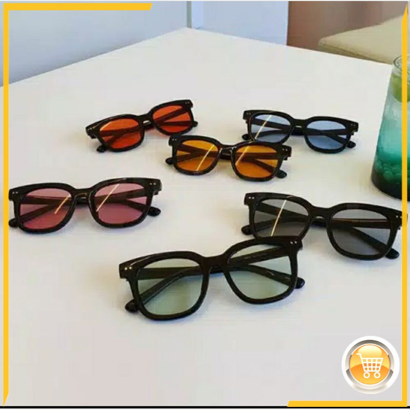 KACAMATA HITAM kacamata candy Fashion korea unisex sun Glasses TOSERBA GALERY