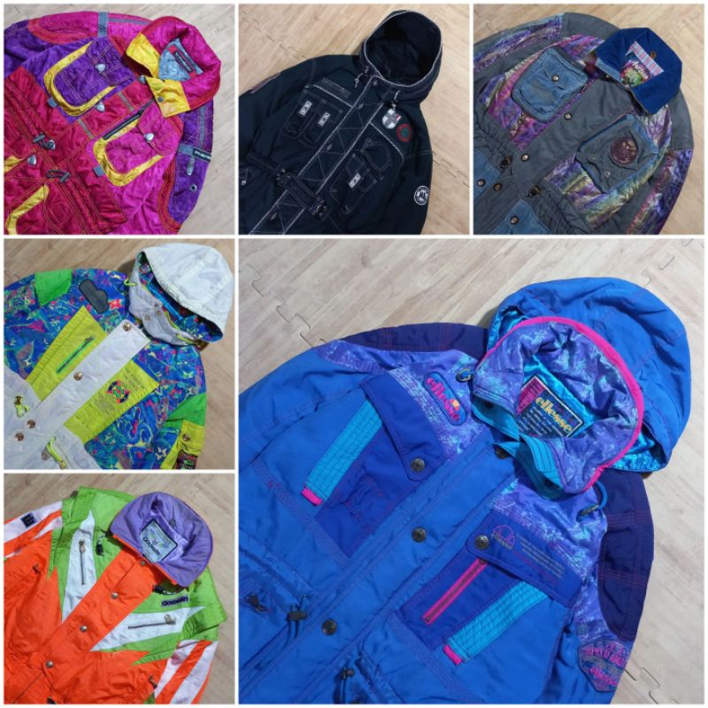 JACKET VINTAGE SNOWBOARD MULTICOLOUR / COLOURBLOCK