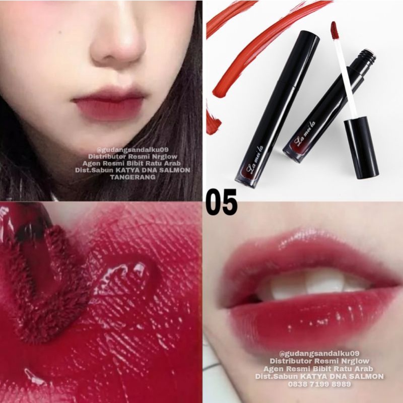 LIPSTIK WATERPROOF - LIPGLOS - LIPTINT - LIPSTIK TAHAN LAMA DAN RINGAN - LML VELVET LIPBLACK