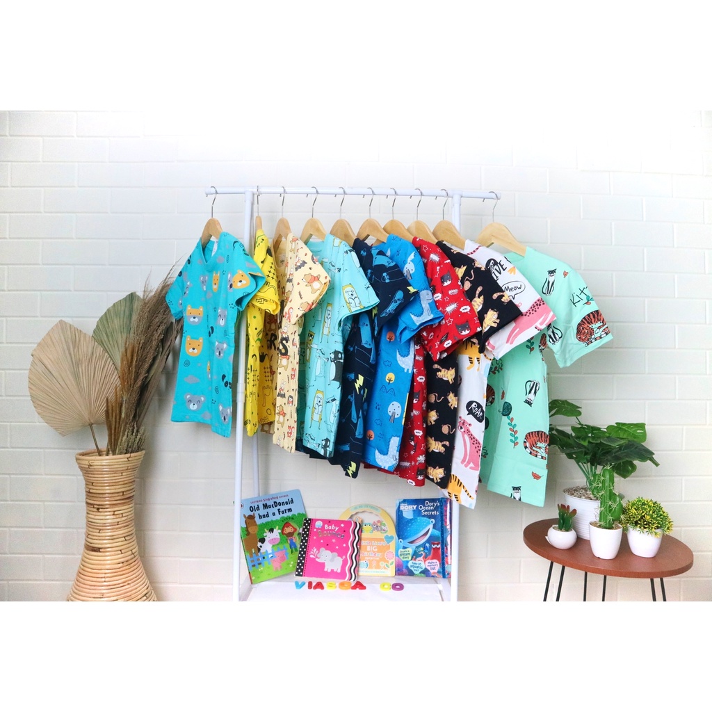 KAOS ANAK (UNISEX) OSHKOSH FULL PRINT JUNIOR