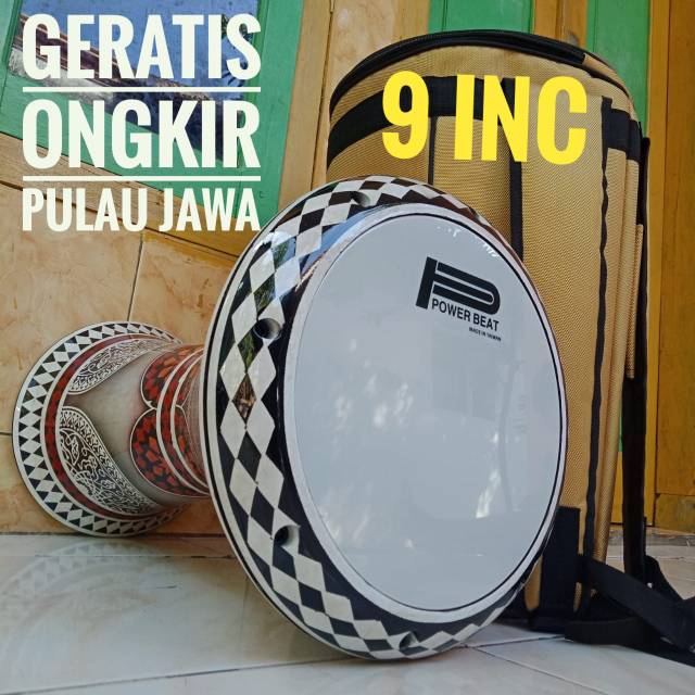 Darbuka 9 inci sombaty motif darbuka berkualitas cor almunium