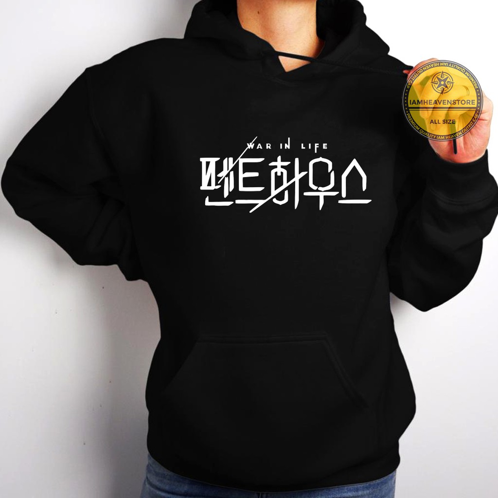 Hoodie Sweater Korea Vincenzo Itaewon The Penthouse Suho Wanita Pria Terbaru Judul Drakor