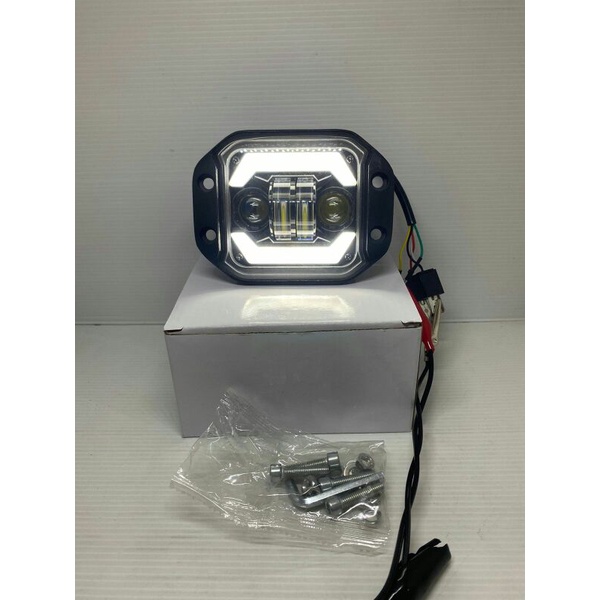 LAMPU TEMBAK  LED REFLEKTOR CUSTOM KLX KTM CRF DAN FOGLAMP MOBIL