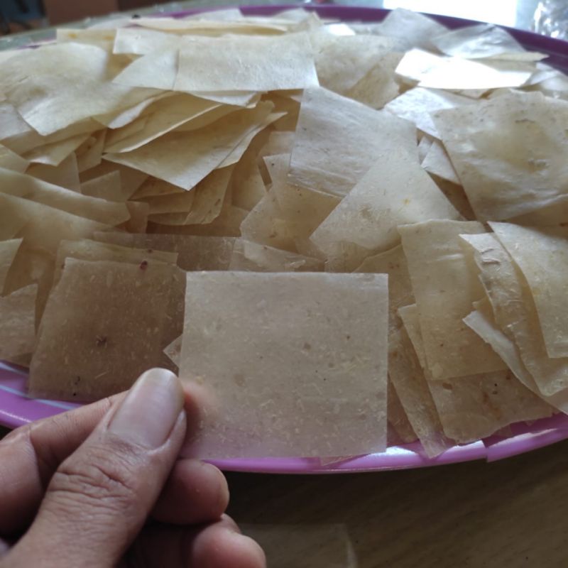 

Opak Singkong Mentah SUPER tipis // 500gr