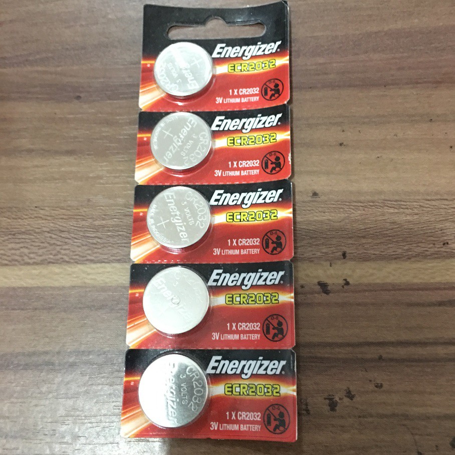 Baterai ECR2032 2032 Kancing Lebar Tipis 3V Eveready Energizer