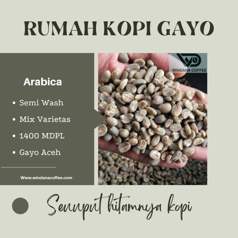 

Biji kopi Gayo Sw