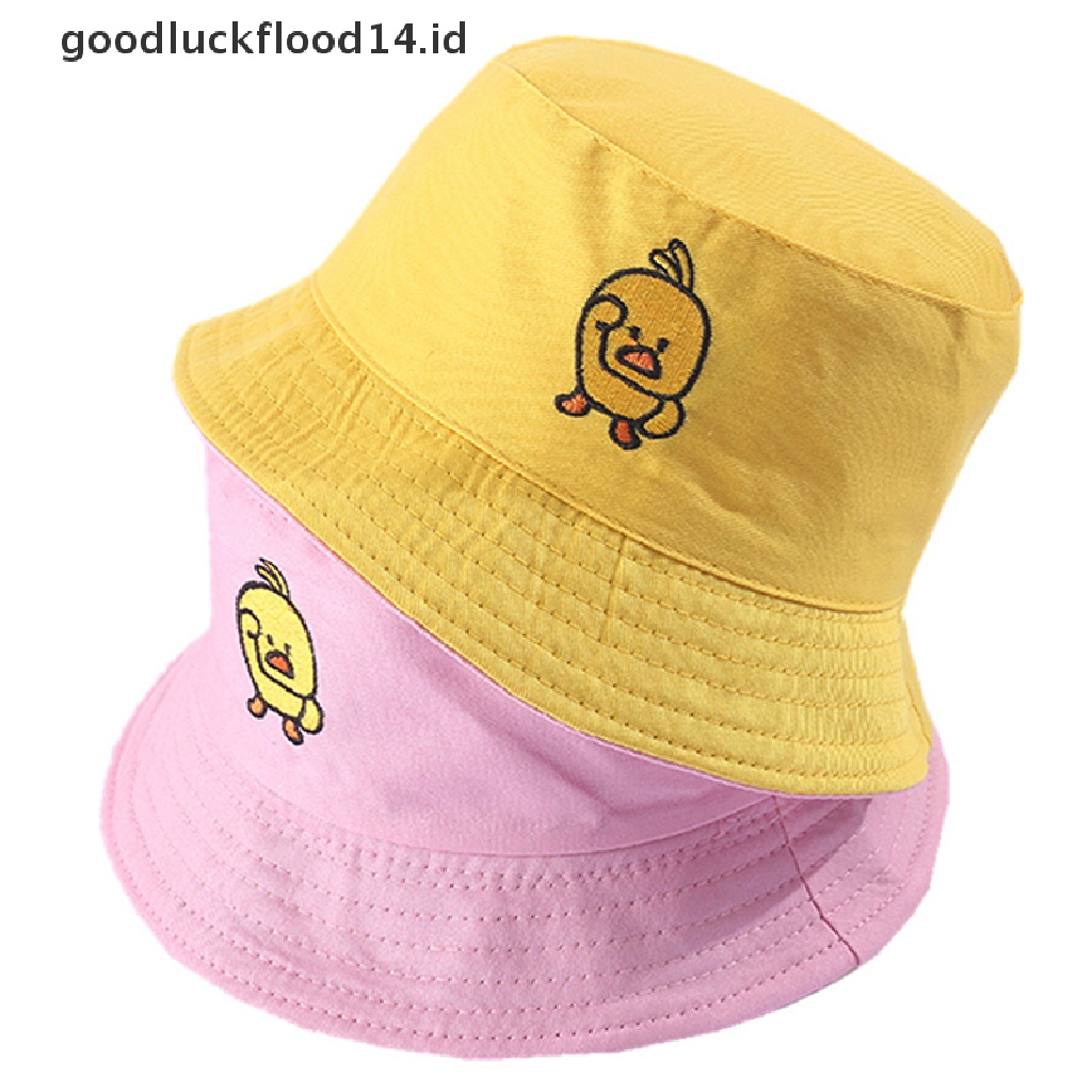 [OOID] Bucket Hat men women Fashion cotton reversible Panama sad boys Fisherman Hat ID