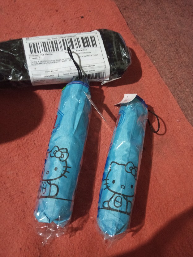 Payung Lipat 3 Nagoya Hello Kitty Imut