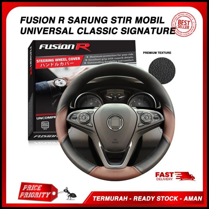 Cover Stir Mobil / Sarung Stir Fusion R Classic Signature Universal