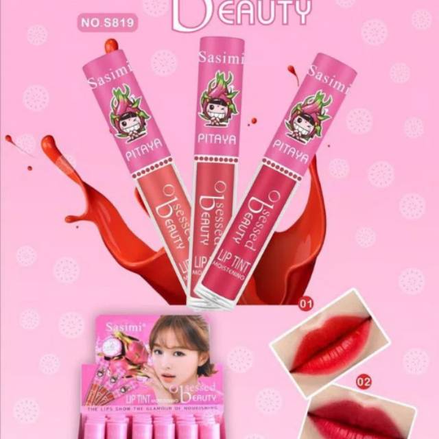 3 pcs liptint sasimi matte