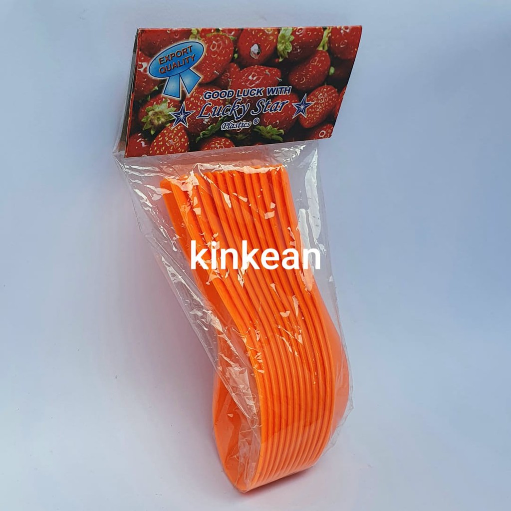 1pcs Sendok Sup Plastik