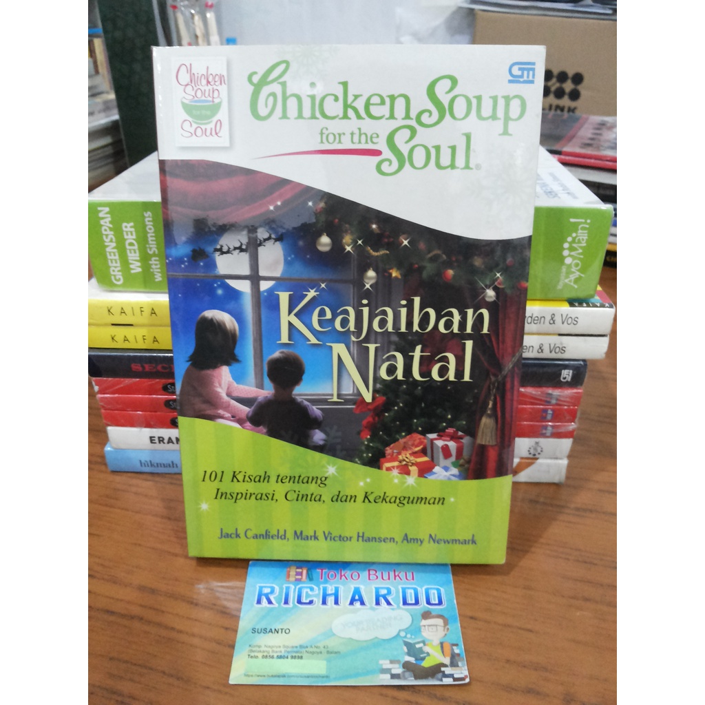 Buku Chicken Soup for the Soul Keajaiban Natal --- Jack Canfield & Mark Victor Hansen