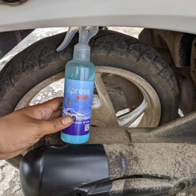 Cuci motor tanpa air/Xpress Wash/Pembersih motor/Waterless Wash &amp; Wax