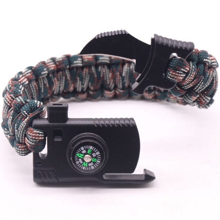 Gelang Kompas Pisau Multifungsi Outdoor Survival