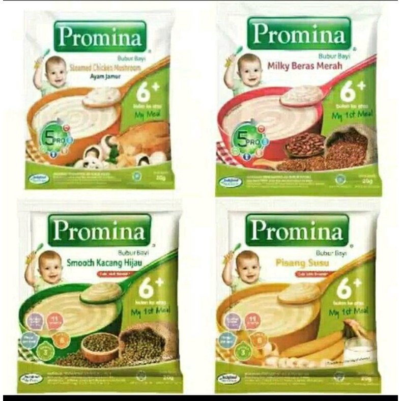 PROMINA SACHET BUBUR 6+