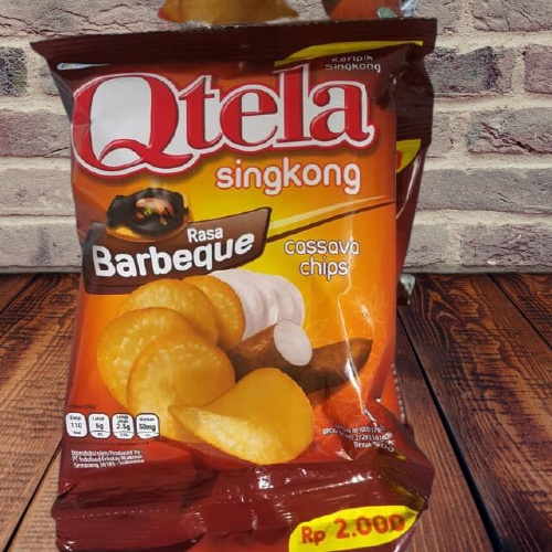 

Qtela Keripik Singkong BBQ 30gr x 10 pcs