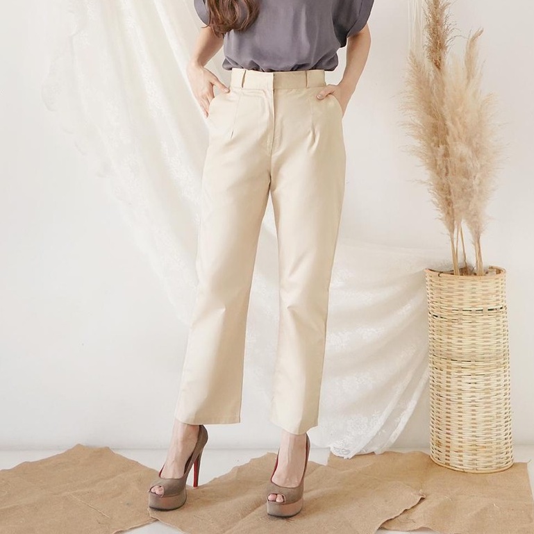 V322 Cecilia Pants - 4 Color &amp; 2 Size