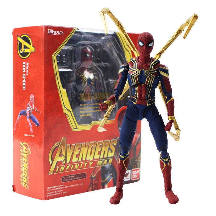 spiderman iron spider action figure