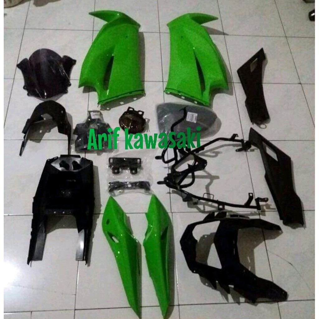 fairing body full set ninja rr new Berkualitas