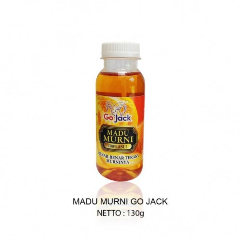 

GO JACK Madu Murni Asli Kemasan Botol 130 gr