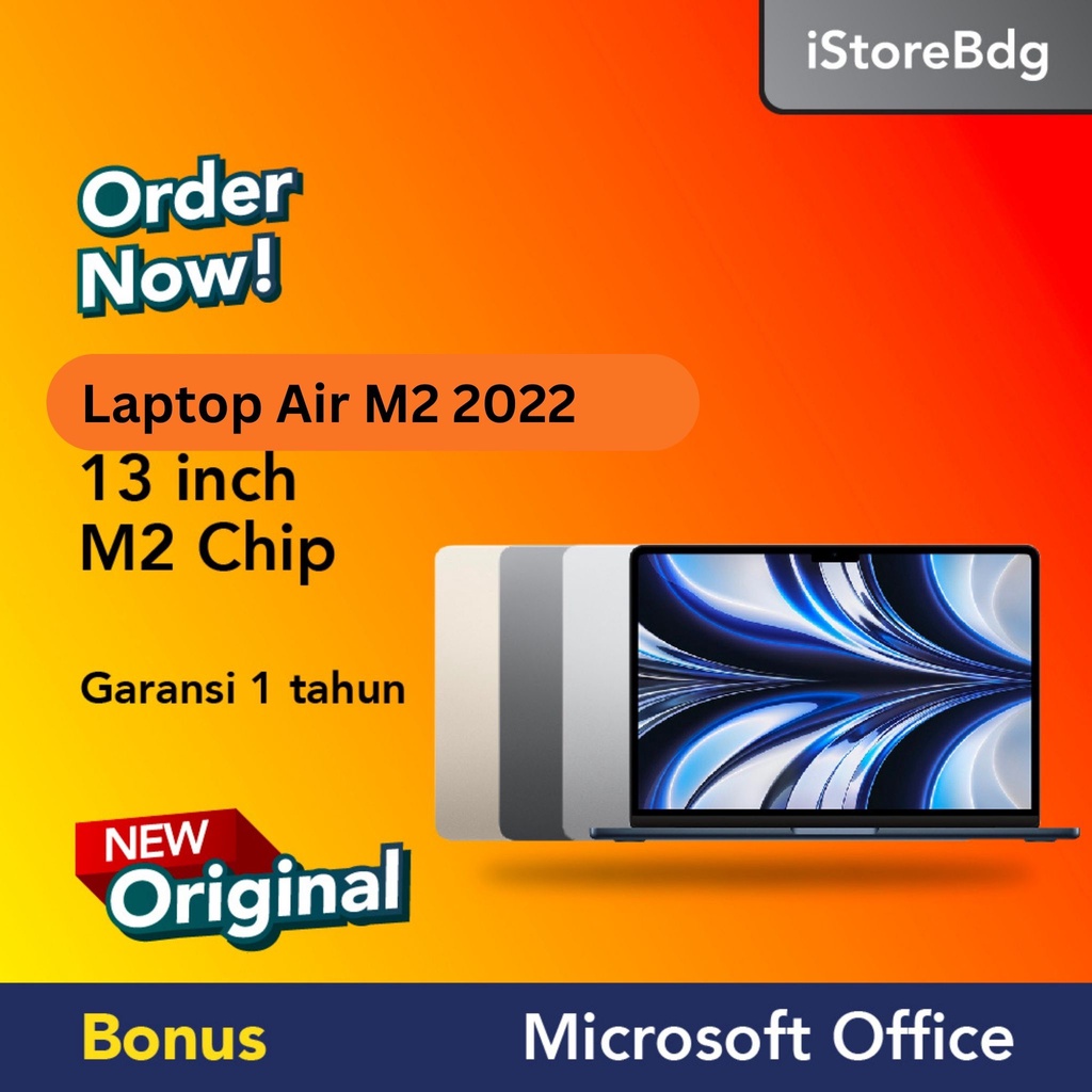 McBook Air M2 Chip 2022 13 inch 8GB / 512GB