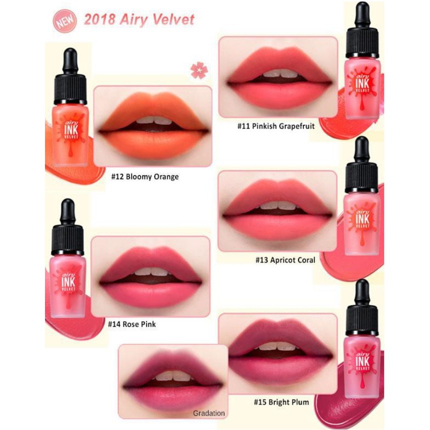 Peripera Airy Ink Velvet Shopee Indonesia