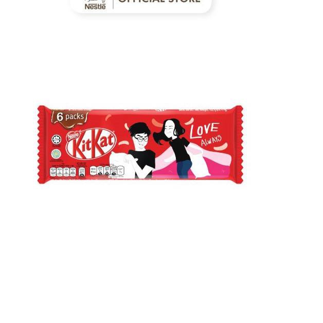 

GT7✰ NESTLE KITKAT Multipack Valentine Bar 6x17g Terlaris!!