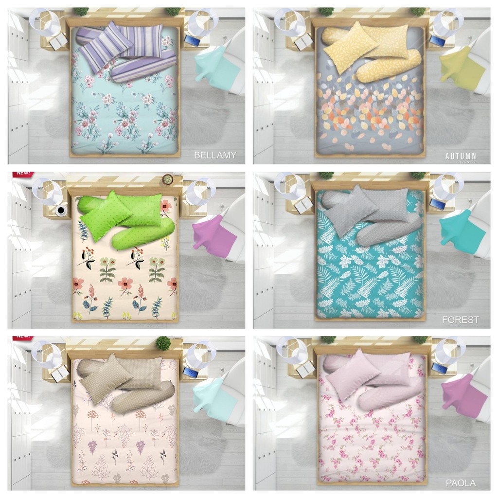 Sprei All New My Love T.30 Flower Edition / Seprei / Sprei My Love / Uk. 160x200 & 180x200