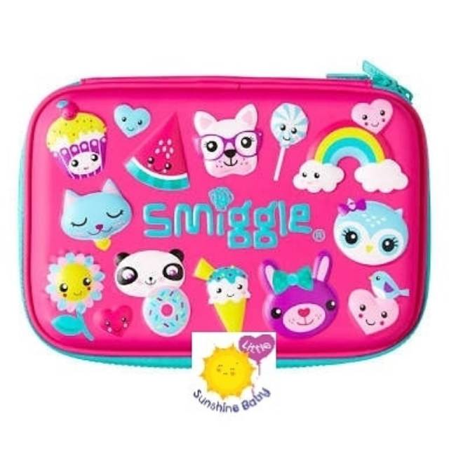 

Smiggle Pencil Case Cute Character Hardtop SALE Ori