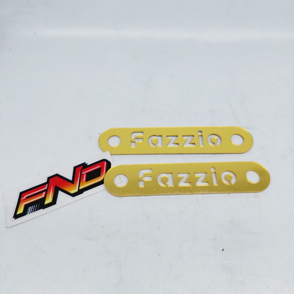 Sticker stiker resin panel depan samping body yamaha Fazzio 125