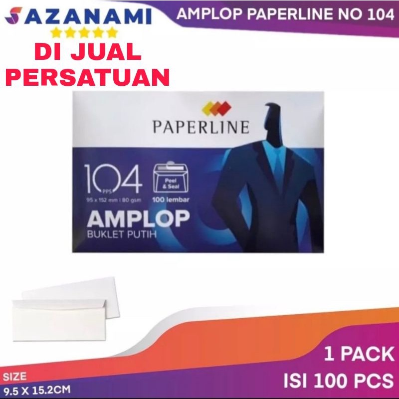 

AMPLOP PUTIH/PLAIN ENVELOPE PAPERLINE