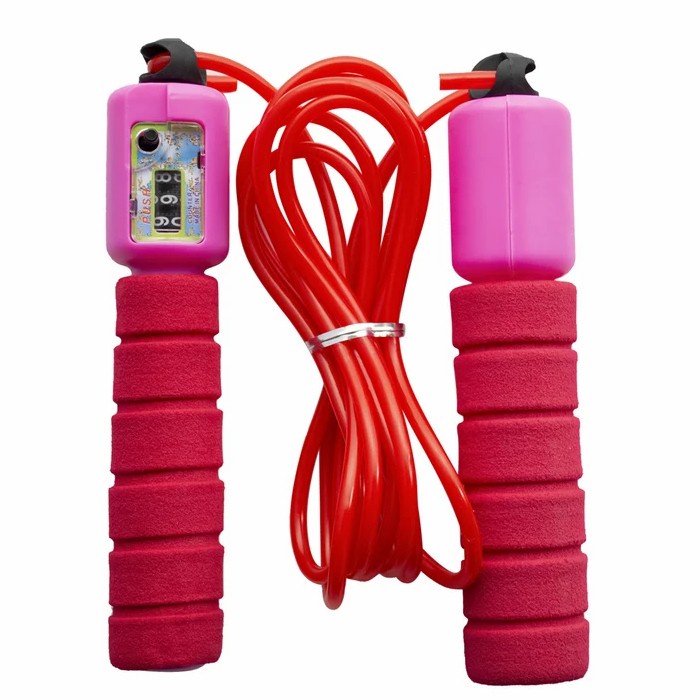 Jump Rope Skiping Soft Handle/Tali Lompat