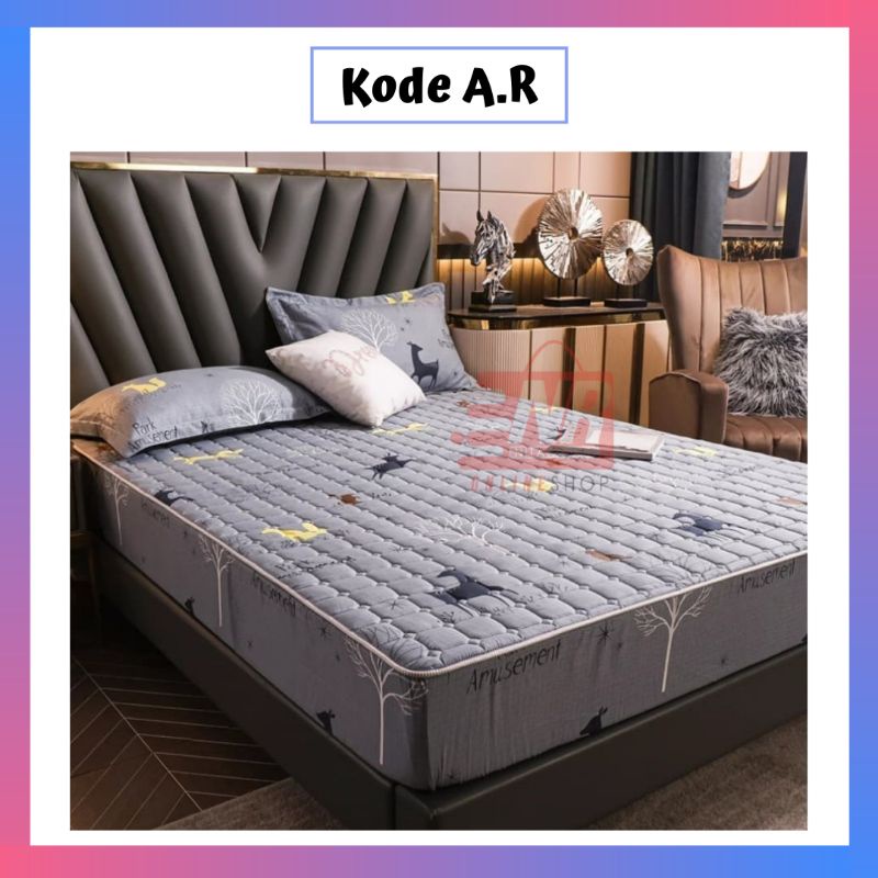 Sprei Waterproof / Sprei Waterproof Uk180x200cm / Sprei Waterproof Import / Sprei Anti Ompol / Sprei Anti Air-Abu - Rusa
