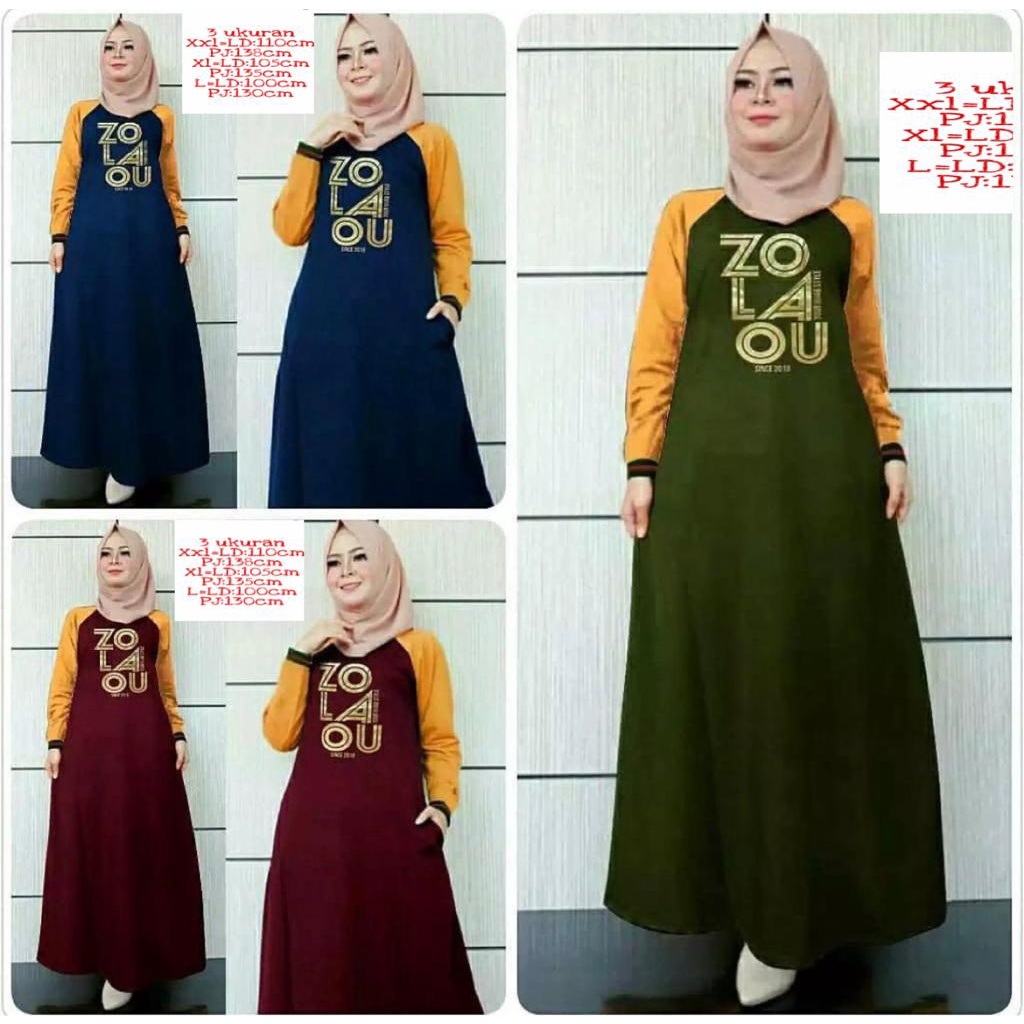 GAMIS ZOLAqU/Gamis Terbaru /Gamis Zolaqu Balon