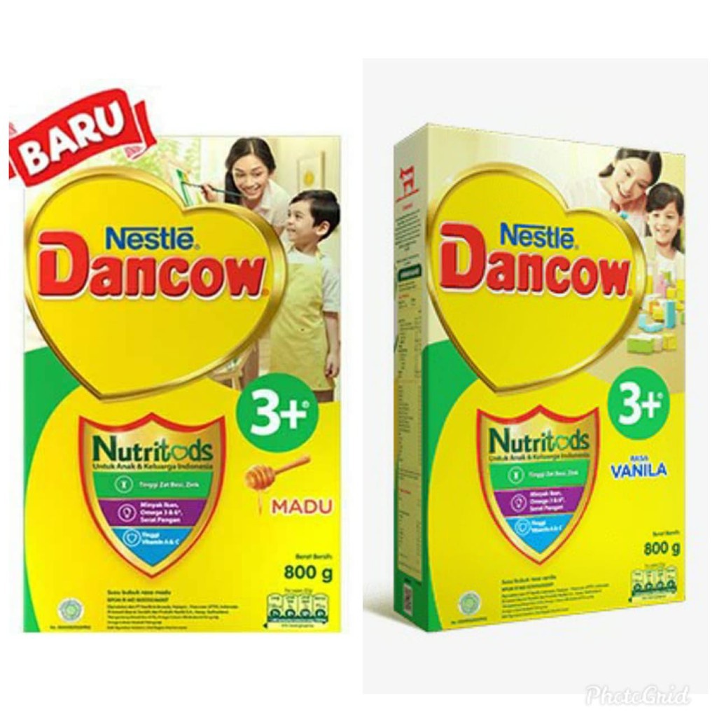 

Dancow 3+ Nutritods Vanila/Madu 800gr