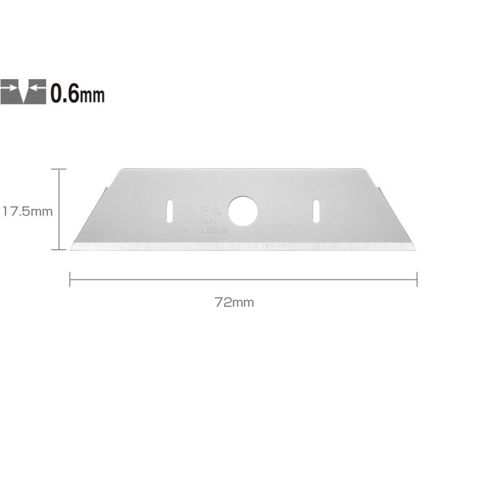 

Refill Cutter SK-12 for Stainless Steel Knife SKB-2S/10B Olfa