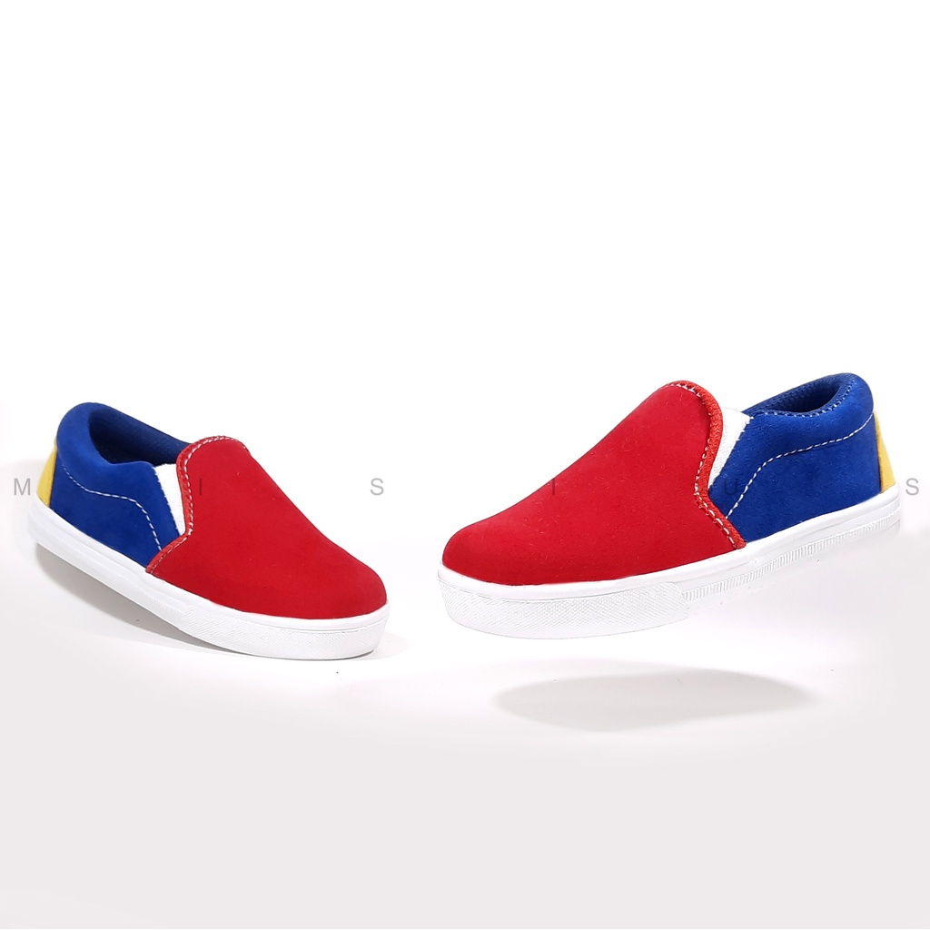 Misius - Sepatu Anak Model Slip On Full Color