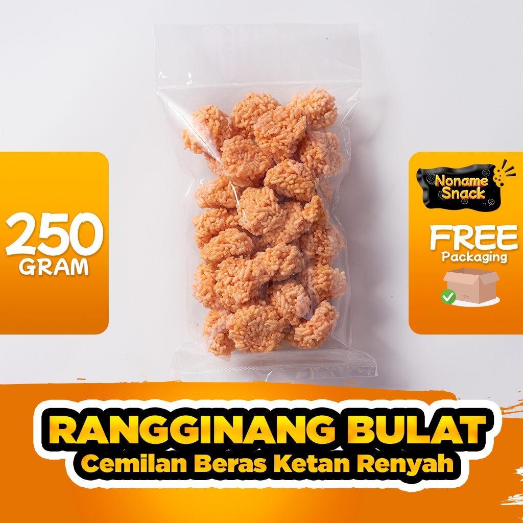 NoName Snack - Rangginang Bulat Cemilan Keripik Grosir